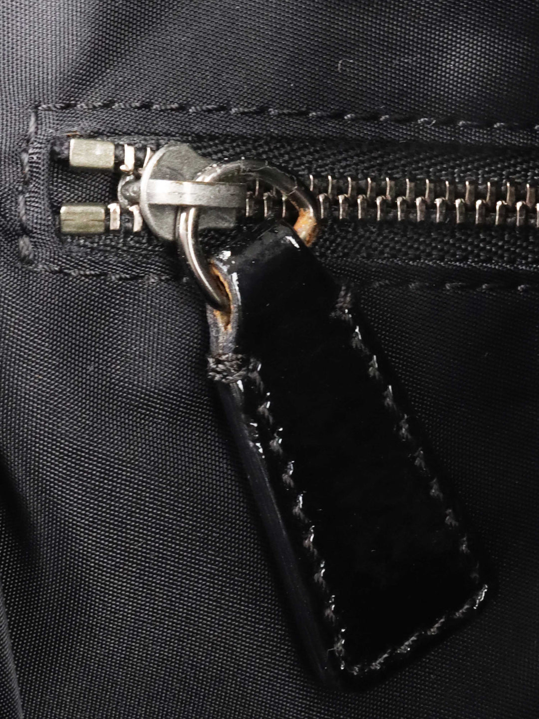 Burberry Black and White Check Tote.