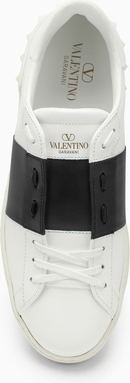 WHITE/BLACK OPEN SNEAKER