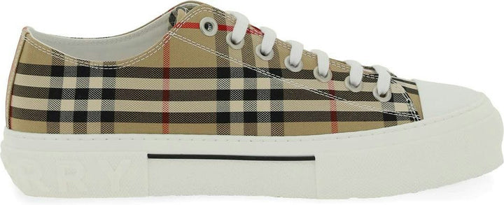VINTAGE CHECK CANVAS SNEAKERS