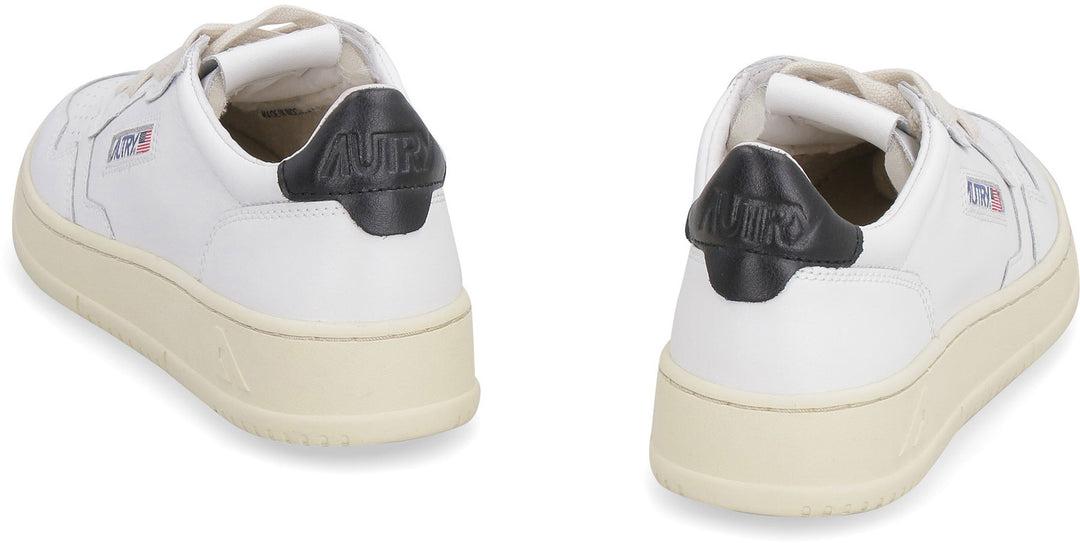 MEDALIST LEATHER LOW-TOP SNEAKERS