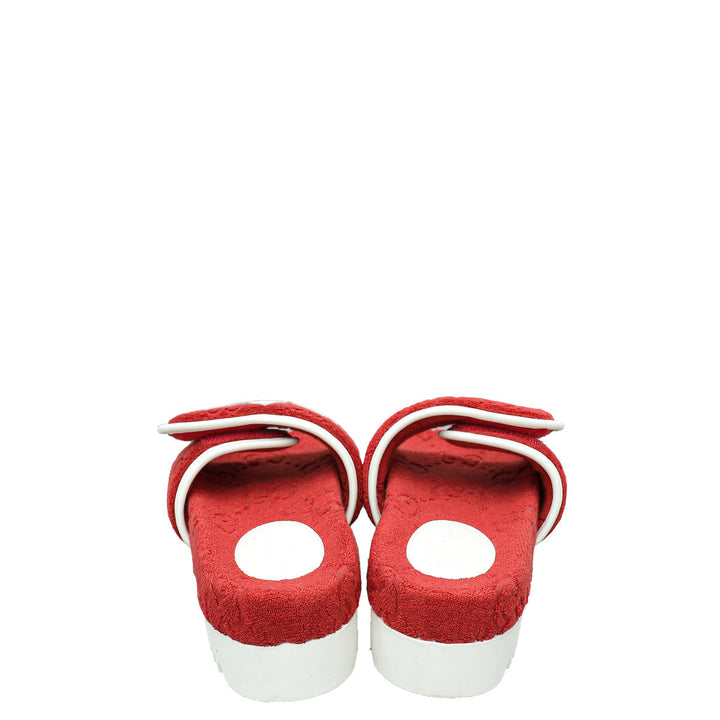 Gucci Bicolor Adidas x Gucci Magic Sponge Platform Sandal 36
