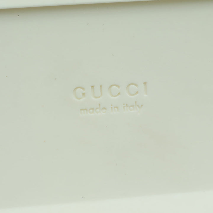 Gucci Sky Blue GG Terry Platform Slides 36.5