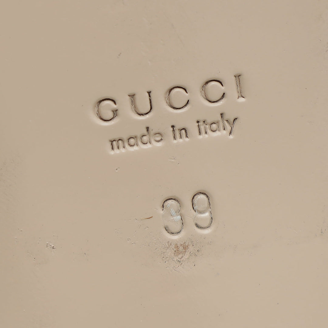 Gucci Bicolor GG Canvas SLide Sandal 39