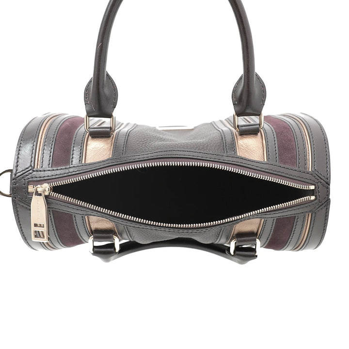 Burberry Bicolor Alchester Bowling Bag