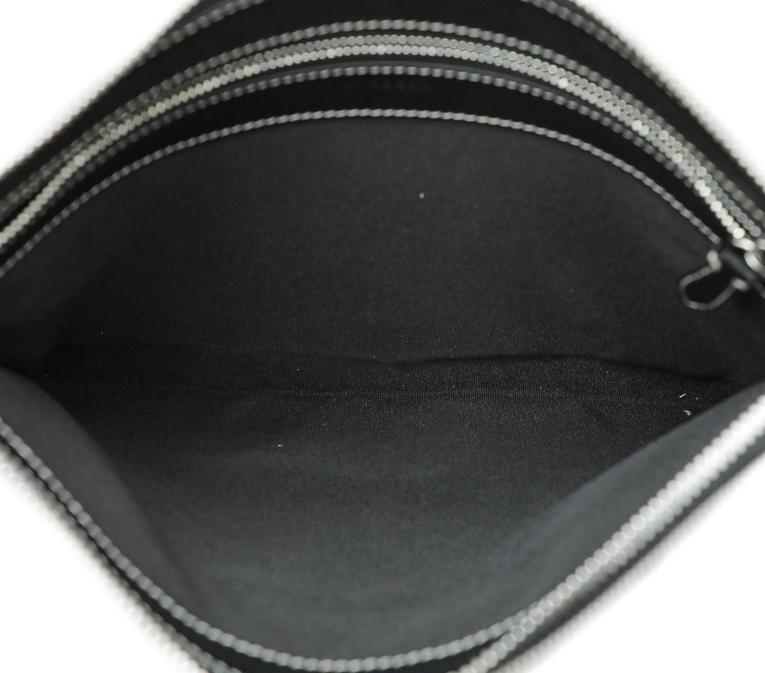 Burberry Bicolor Logo Pocket Handle Pouch