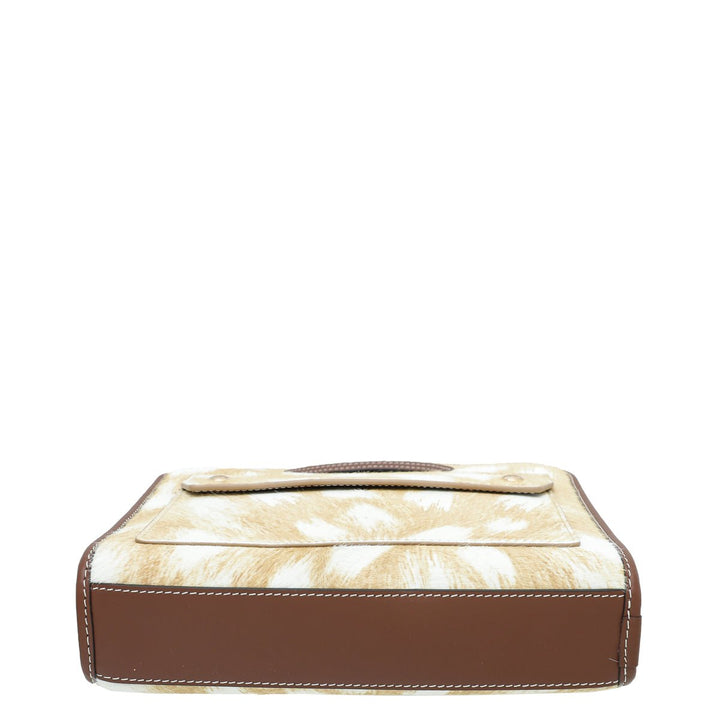 Burberry Bicolor Mini Calf Hair Pocket Bag