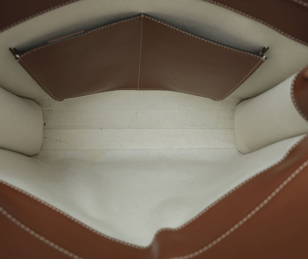 Burberry Bicolor Pocket Tote Medium Bag