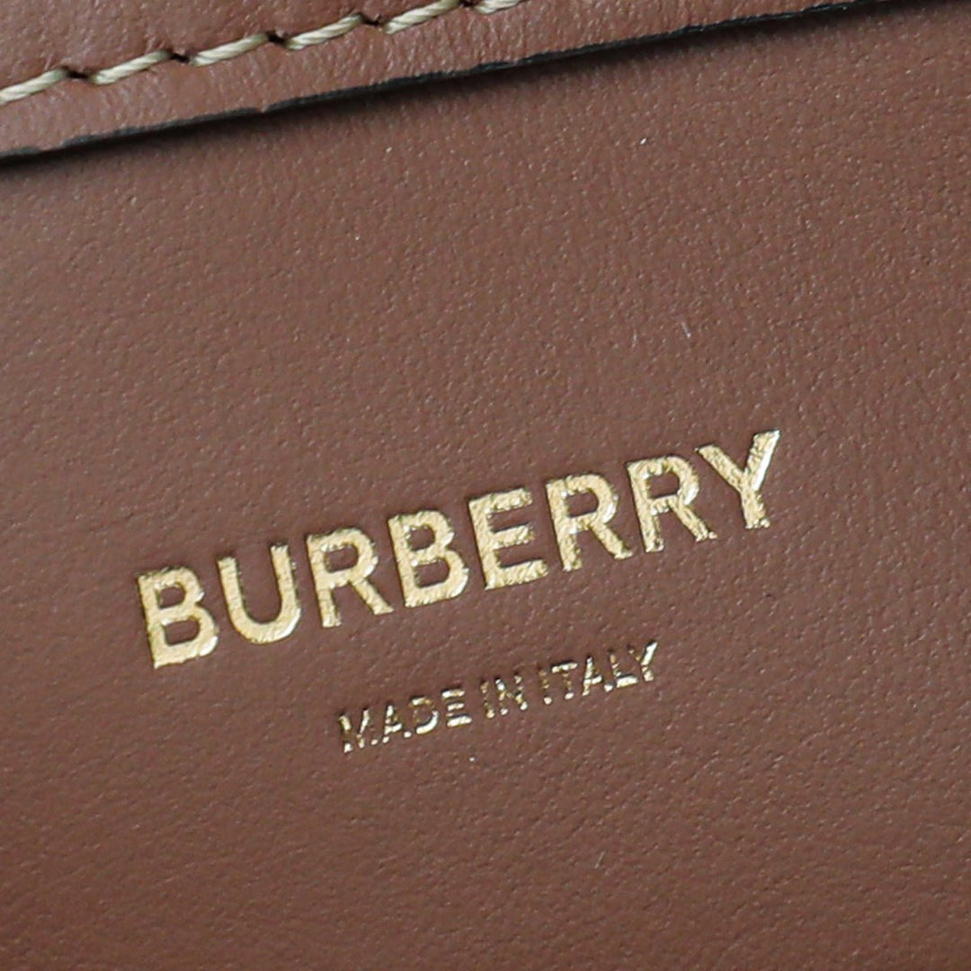 Burberry Bicolor Pocket Tote Medium Bag