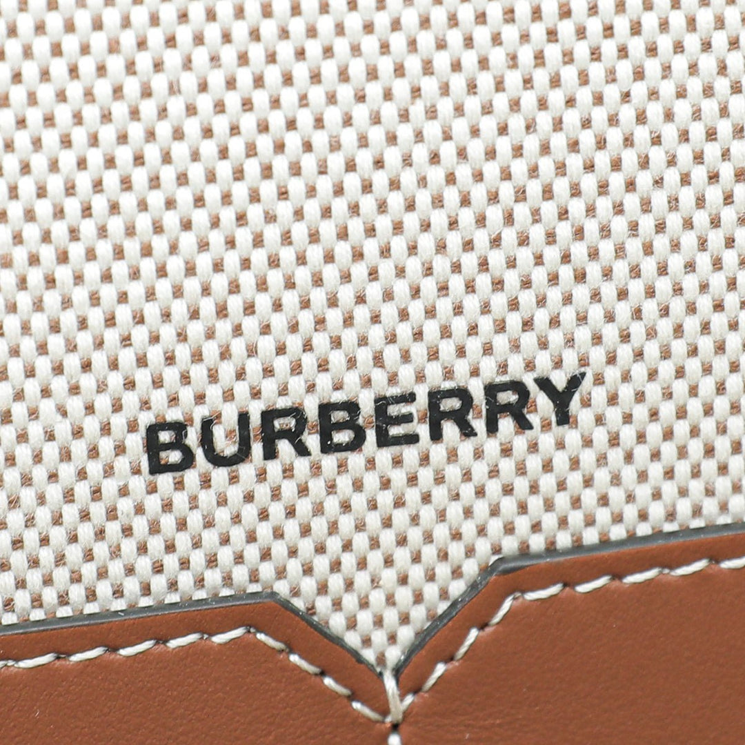 Burberry Bicolor Pocket Toty Bag