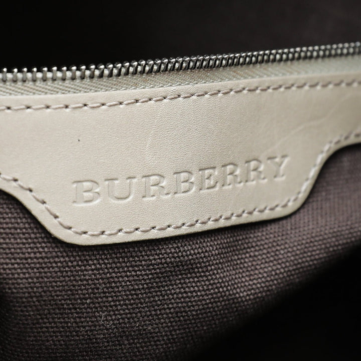 Burberry Bicolor Smoked Check Walden Hobo Medium Bag