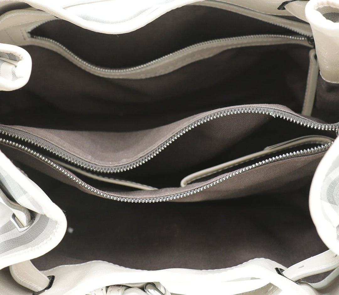 Burberry Bicolor Smoked Check Walden Hobo Medium Bag