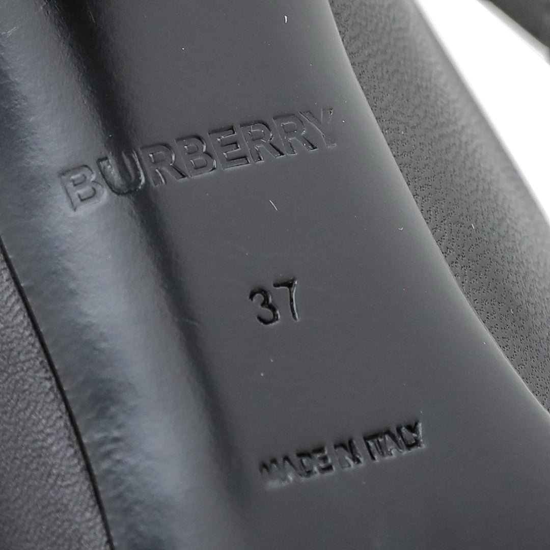 Burberry Black Essendon Pumps 37