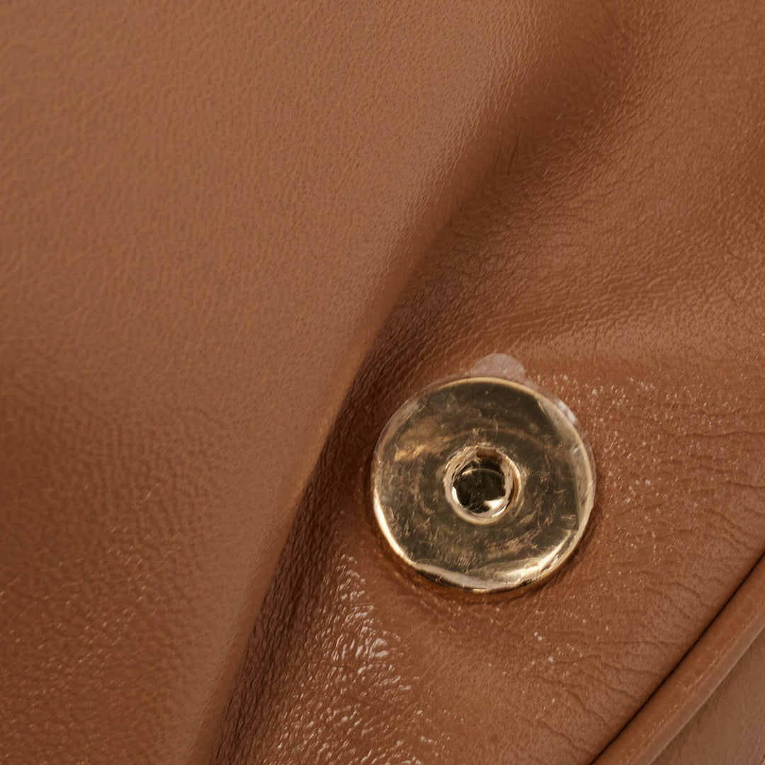 Burberry Beige Soft Leather Small Olympia Bag