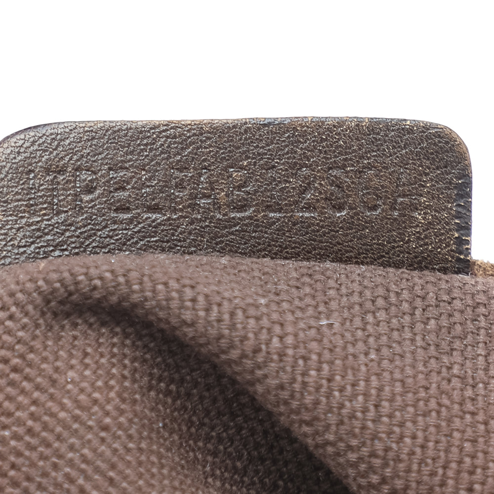 Burberry Beige/Brown Leather And Nova Check Canvas Hobo