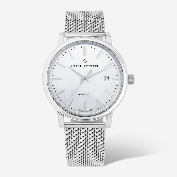 Carl F. Bucherer Adamavi Date Stainless Steel Men's Automatic Watch 00.10314.08.13.21