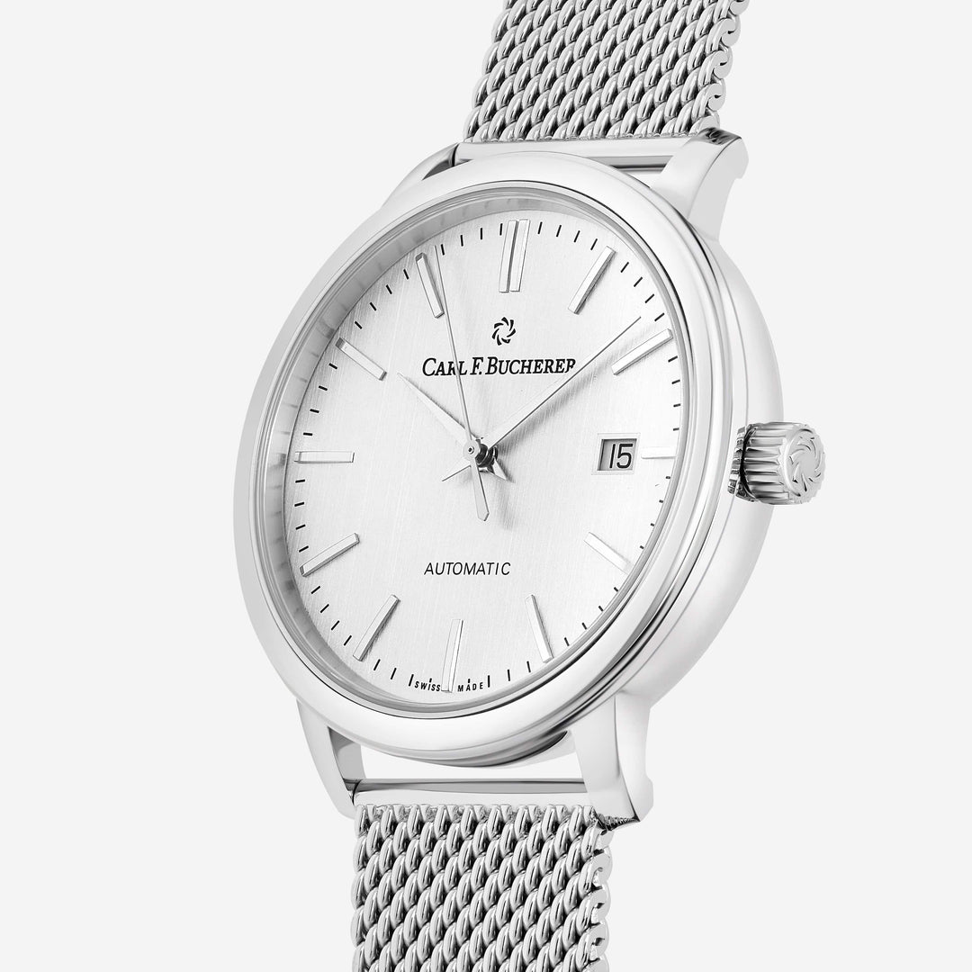Carl F. Bucherer Adamavi Date Stainless Steel Men's Automatic Watch 00.10314.08.13.21