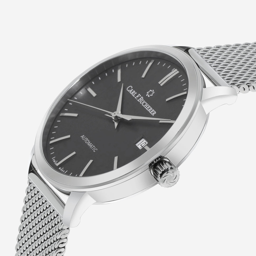 Carl F. Bucherer Adamavi Date Stainless Steel Men's Automatic Watch 00.10314.08.33.21