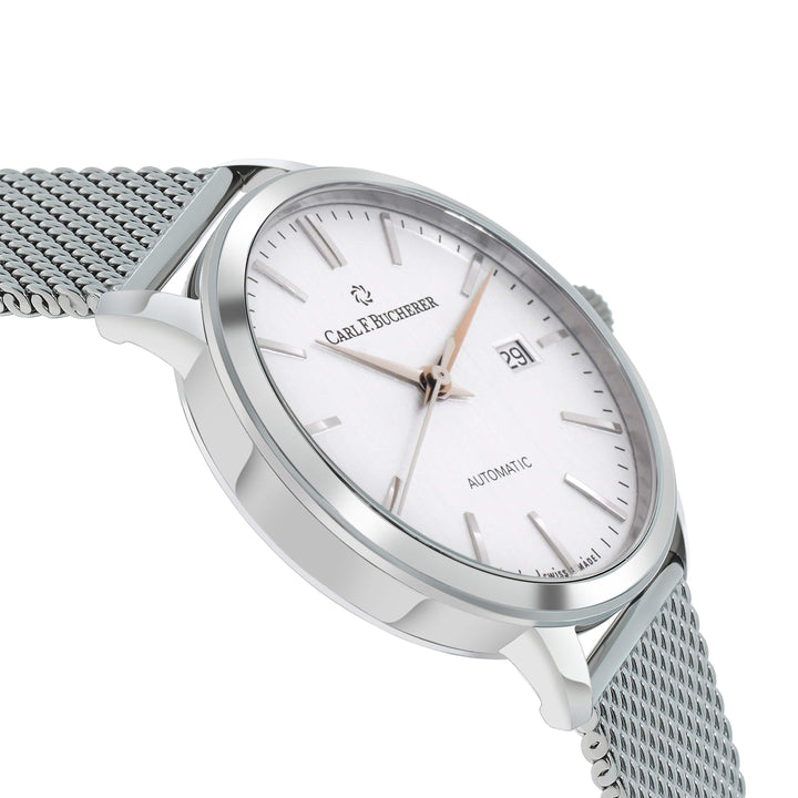 Carl F. Bucherer Adamavi Date Stainless Steel Women's Automatic Watch 00.10320.08.13.21