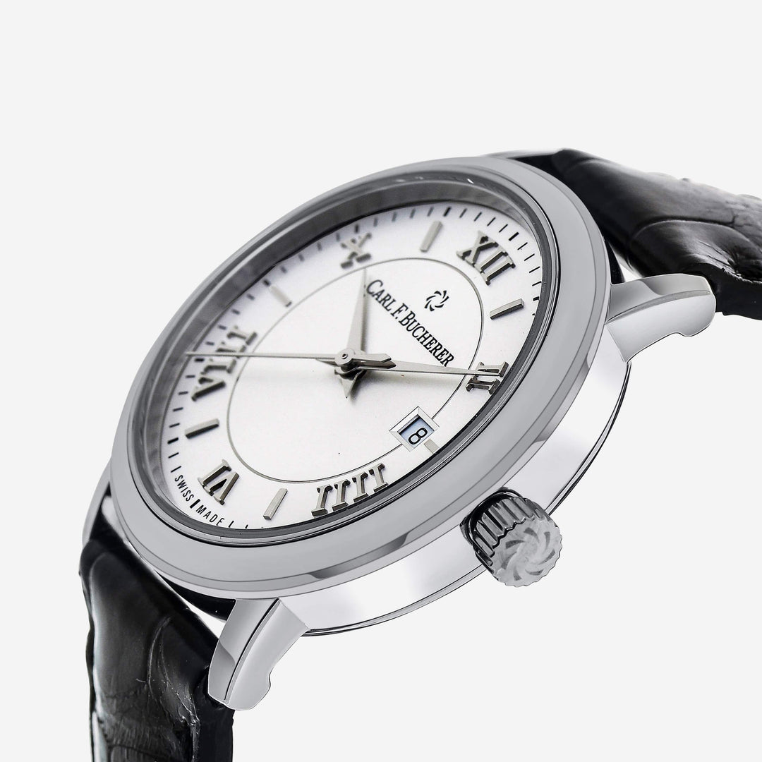 Carl F. Bucherer Adamavi AutoDate Stainless Steel Automatic Women's Watch 00.10320.08.15.01