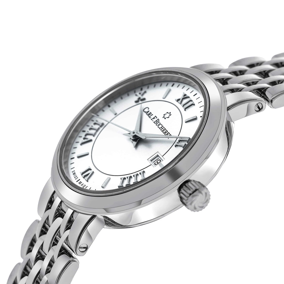 Carl F. Bucherer Adamavi AutoDate Stainless Steel Automatic Women's Watch 00.10320.08.15.21