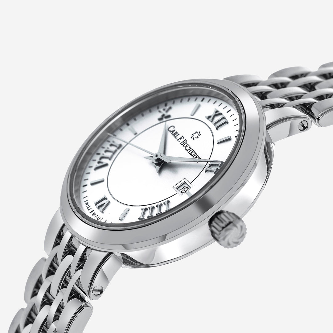 Carl F. Bucherer Adamavi AutoDate Stainless Steel Automatic Women's Watch 00.10320.08.15.21