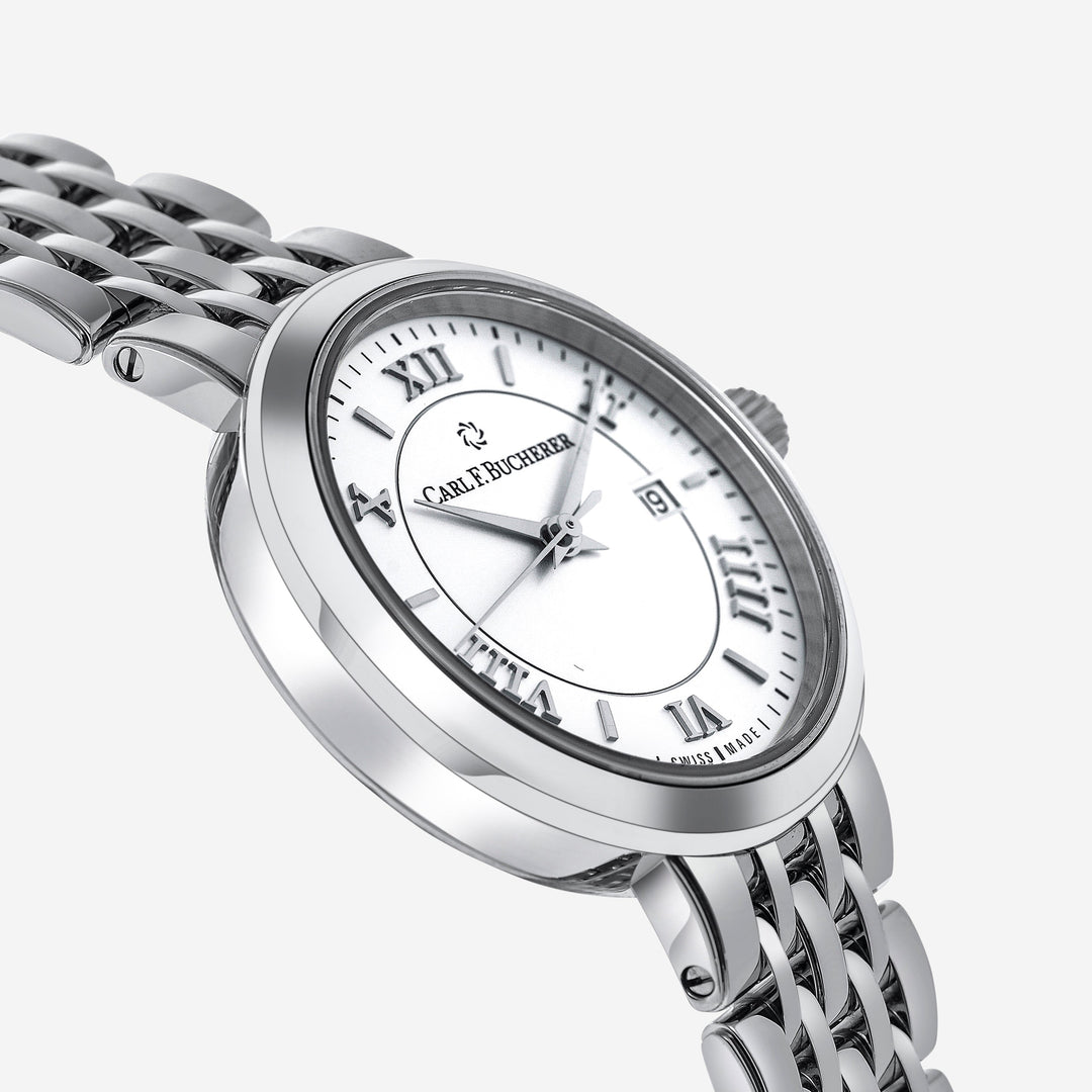 Carl F. Bucherer Adamavi AutoDate Stainless Steel Automatic Women's Watch 00.10320.08.15.21