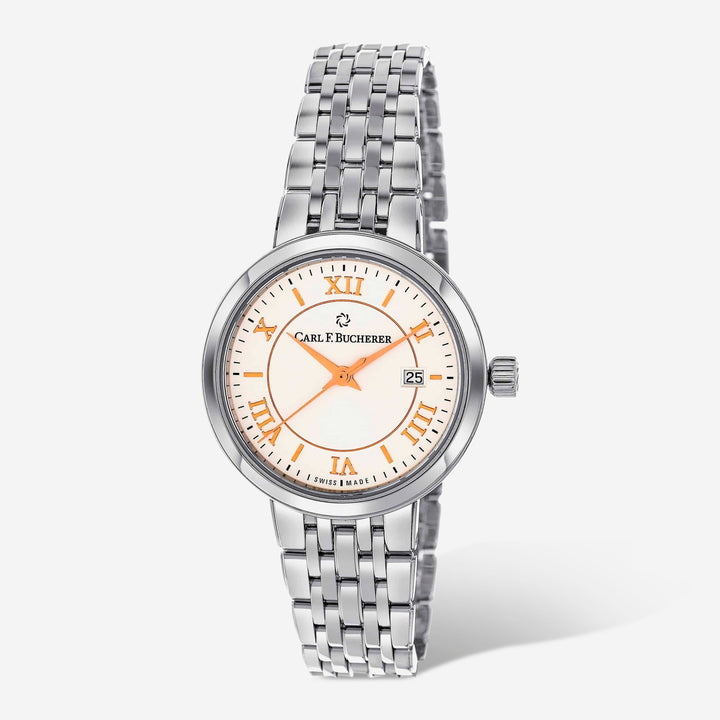 Carl F. Bucherer Adamavi AutoDate Stainless Steel Automatic Women's Watch 00.10320.08.15.22