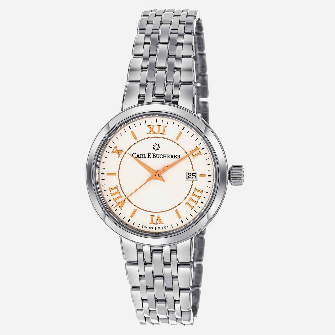 Carl F. Bucherer Adamavi AutoDate Stainless Steel Automatic Women's Watch 00.10320.08.15.22