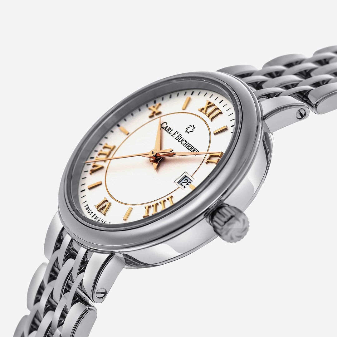 Carl F. Bucherer Adamavi AutoDate Stainless Steel Automatic Women's Watch 00.10320.08.15.22