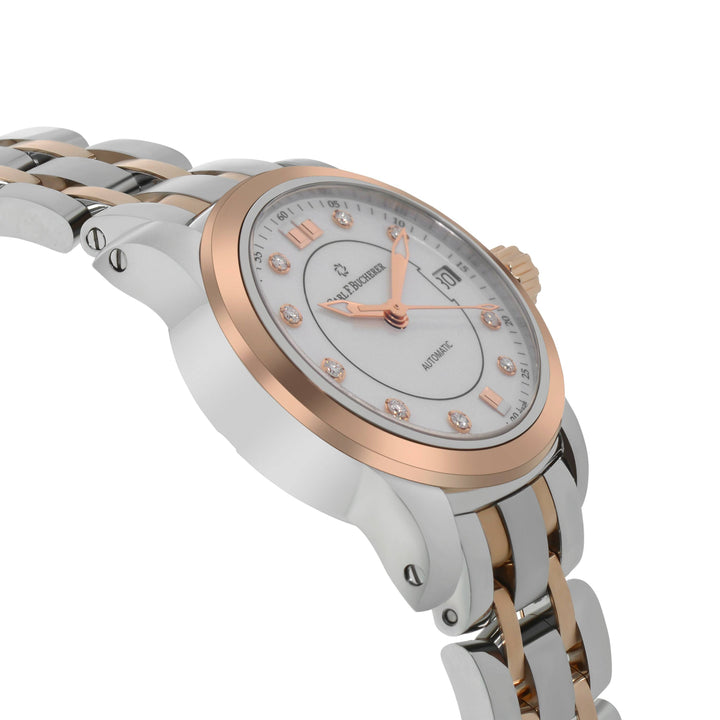 Carl F. Bucherer Patravi AutoDate Diamond Two Tone Women's Watch 00.10621.07.77.21