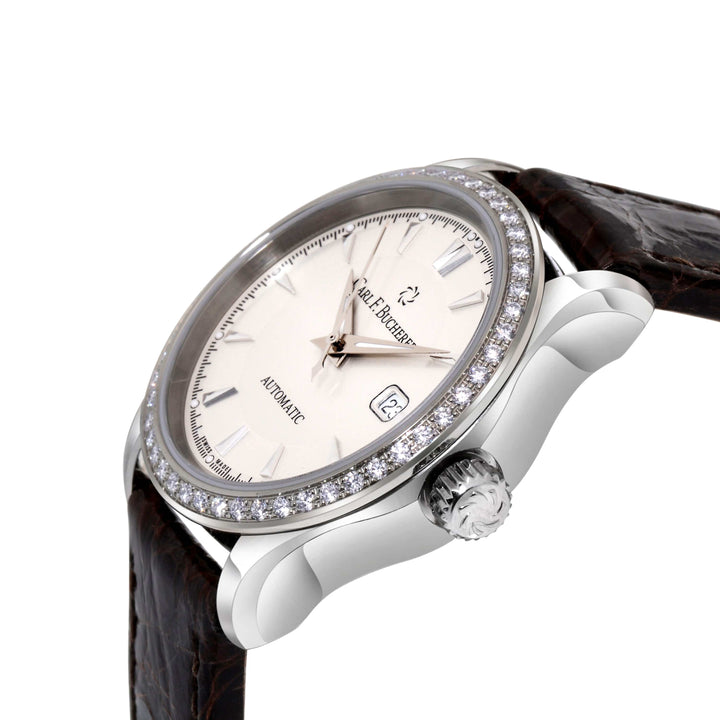 Carl F. Bucherer Manero Autodate Diamond Women's Automatic Watch 00.10911.08.13.11
