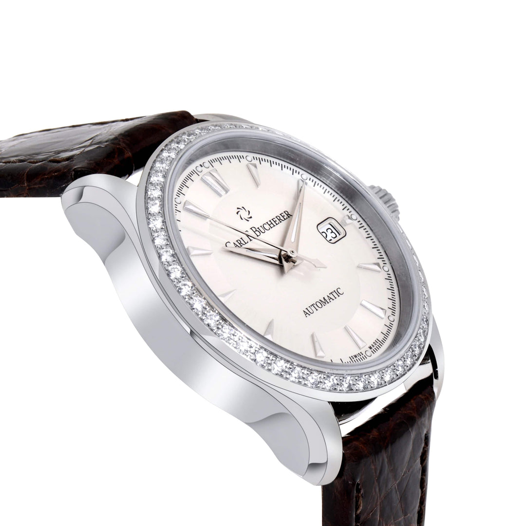 Carl F. Bucherer Manero Autodate Diamond Women's Automatic Watch 00.10911.08.13.11