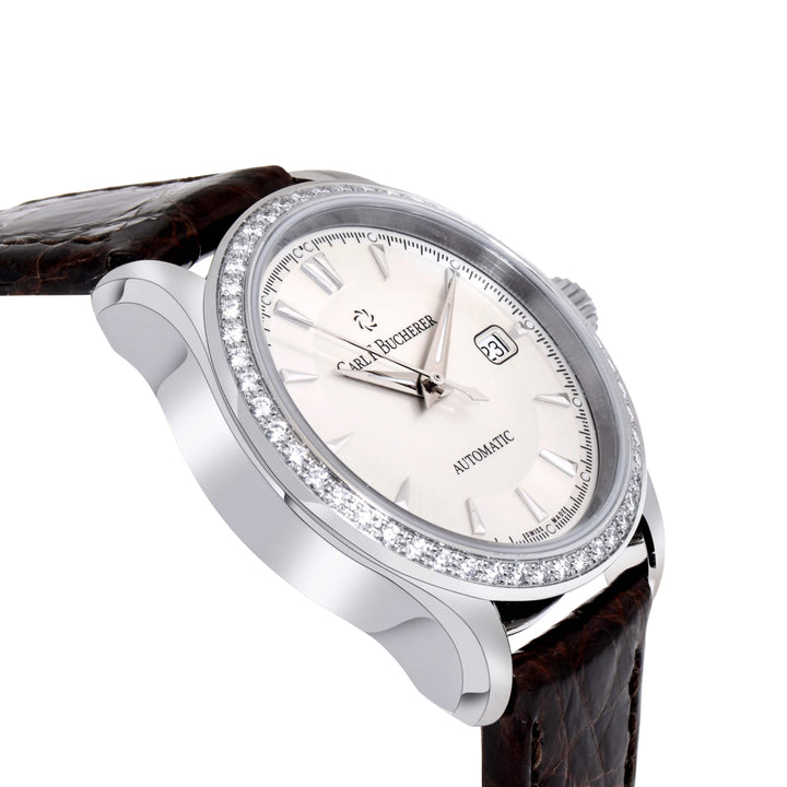 Carl F. Bucherer Manero Autodate Diamond Women's Automatic Watch 00.10911.08.13.11