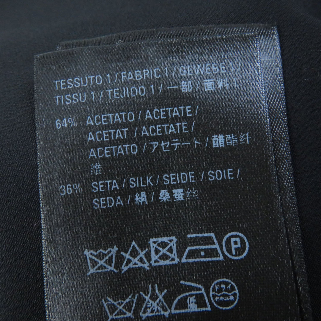 Top Quality Balenciaga Asymmetric Sleeveless Blouse Black
