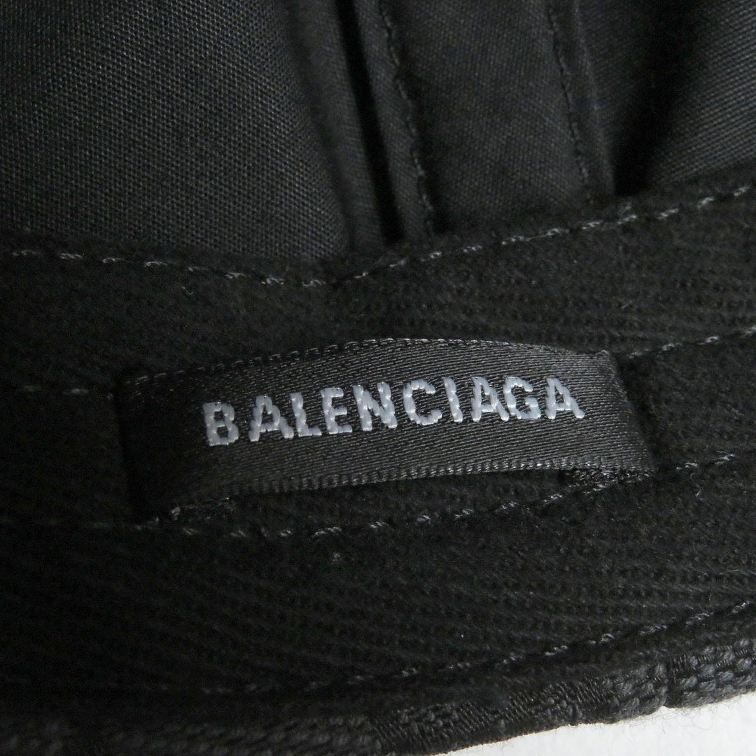 Top Quality Balenciaga Hacker Cap BB Logo Gray
