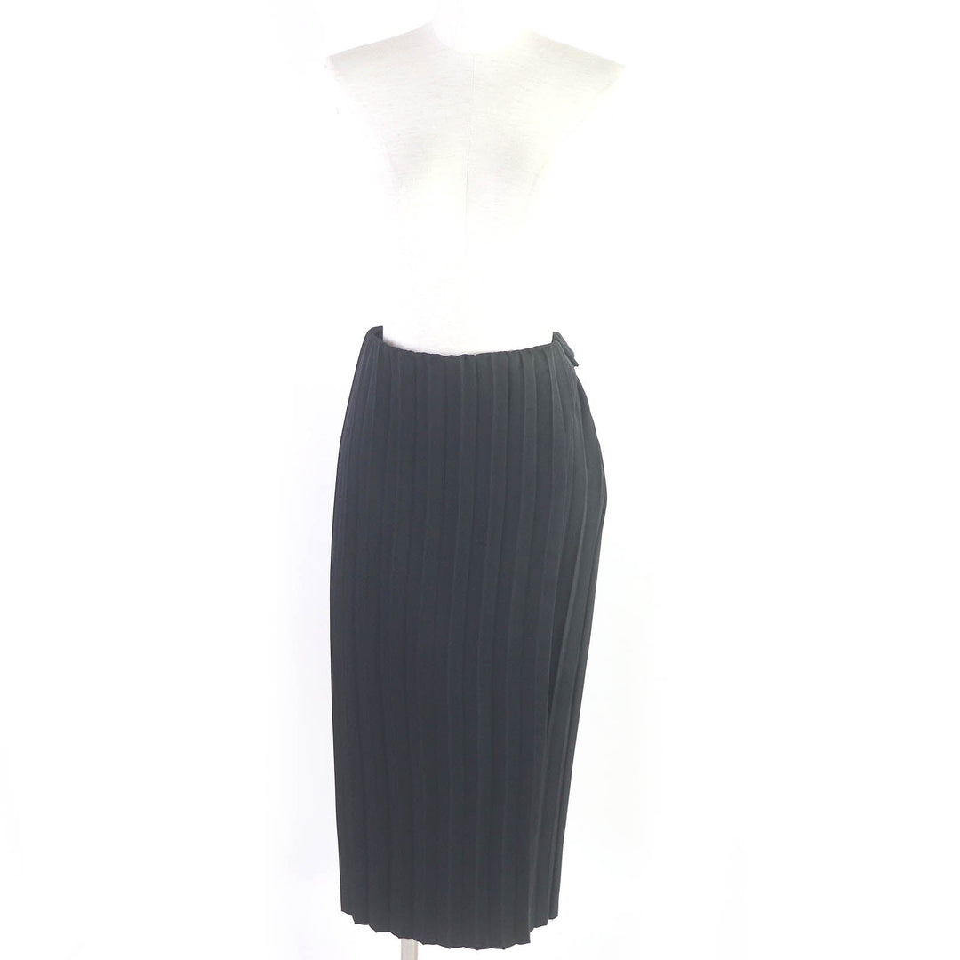 Top Quality Balenciaga Belted Long Pleated Wrap Skirt 34