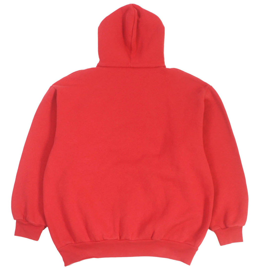 Top Quality Balenciaga Logo Print Oversized Hoodie Red M