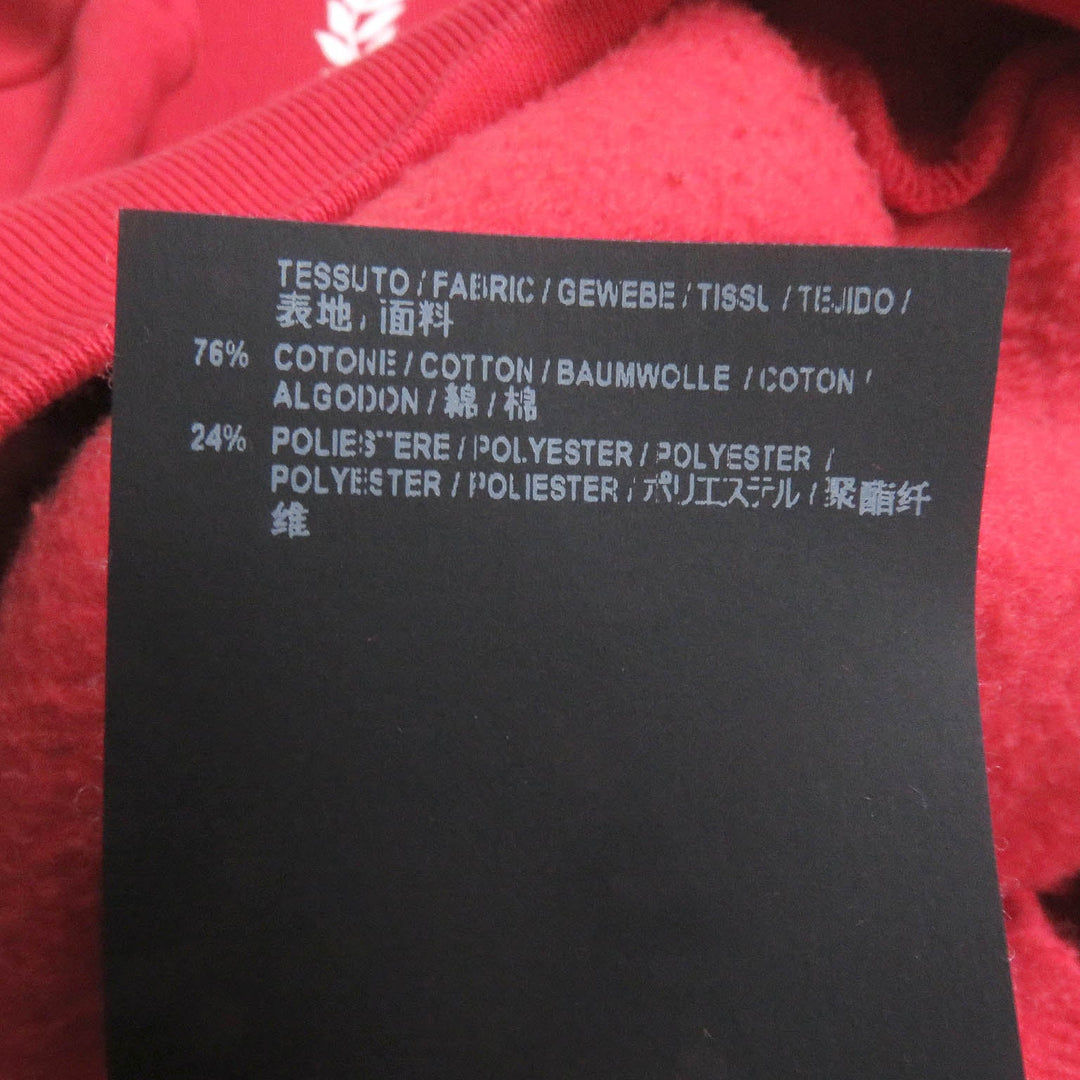 Top Quality Balenciaga Logo Print Oversized Hoodie Red M