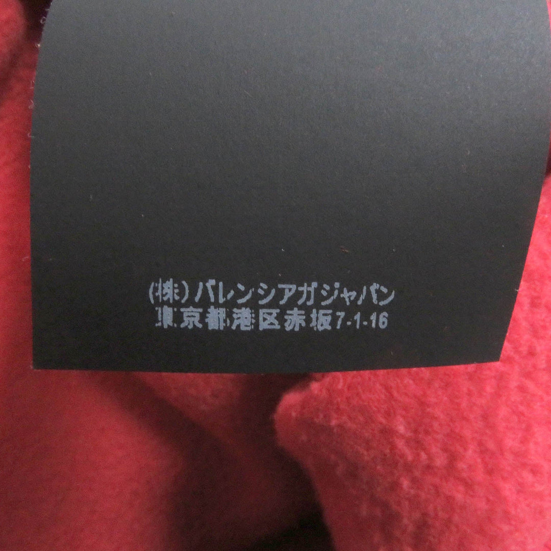 Top Quality Balenciaga Logo Print Oversized Hoodie Red M