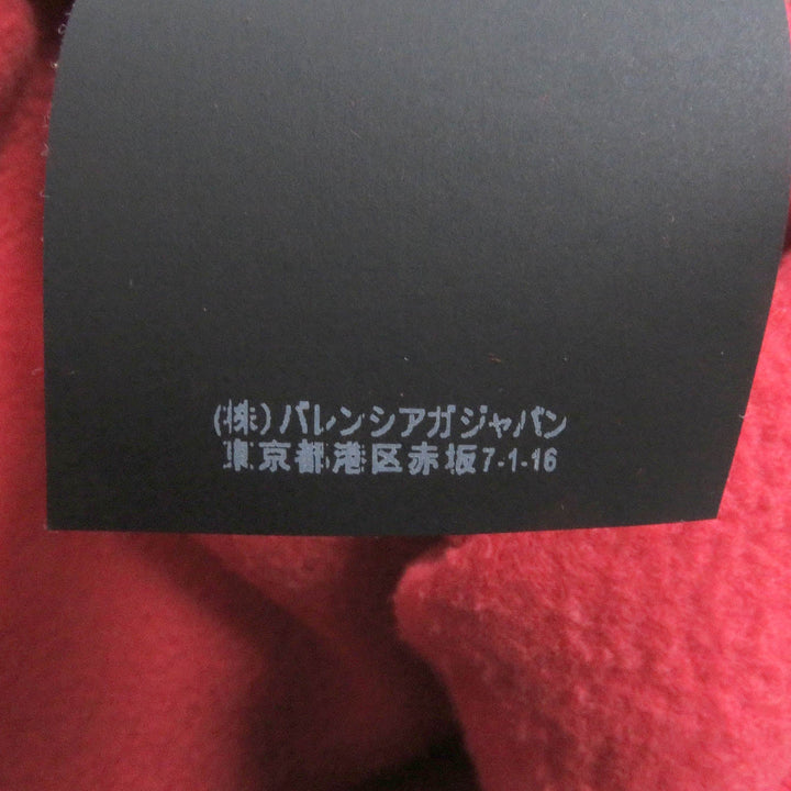 Top Quality Balenciaga Logo Print Oversized Hoodie Red M
