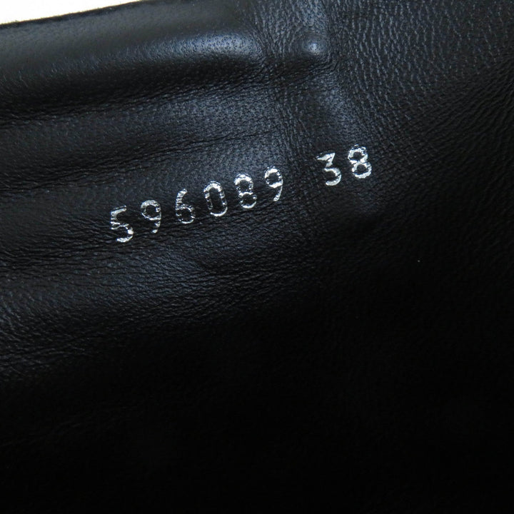 Top Quality Balenciaga Quilted Leather Ankle Boots Black 38