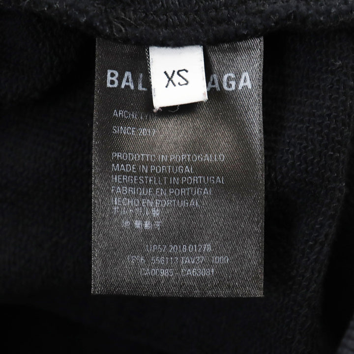 Top Quality Balenciaga Cotton Back Logo Pullover XS