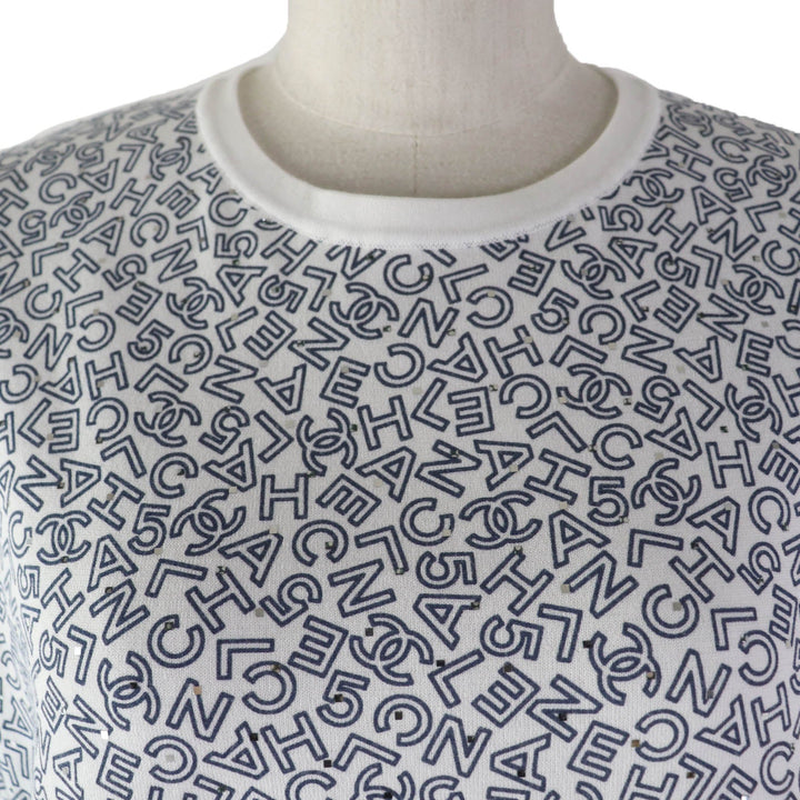 Top Quality Chanel Cotton Logo Long-sleeve T-shirt Women