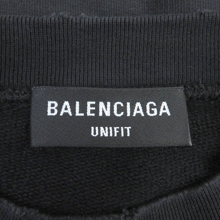Top Quality Balenciaga Distressed Oversized Sweatshirt XS