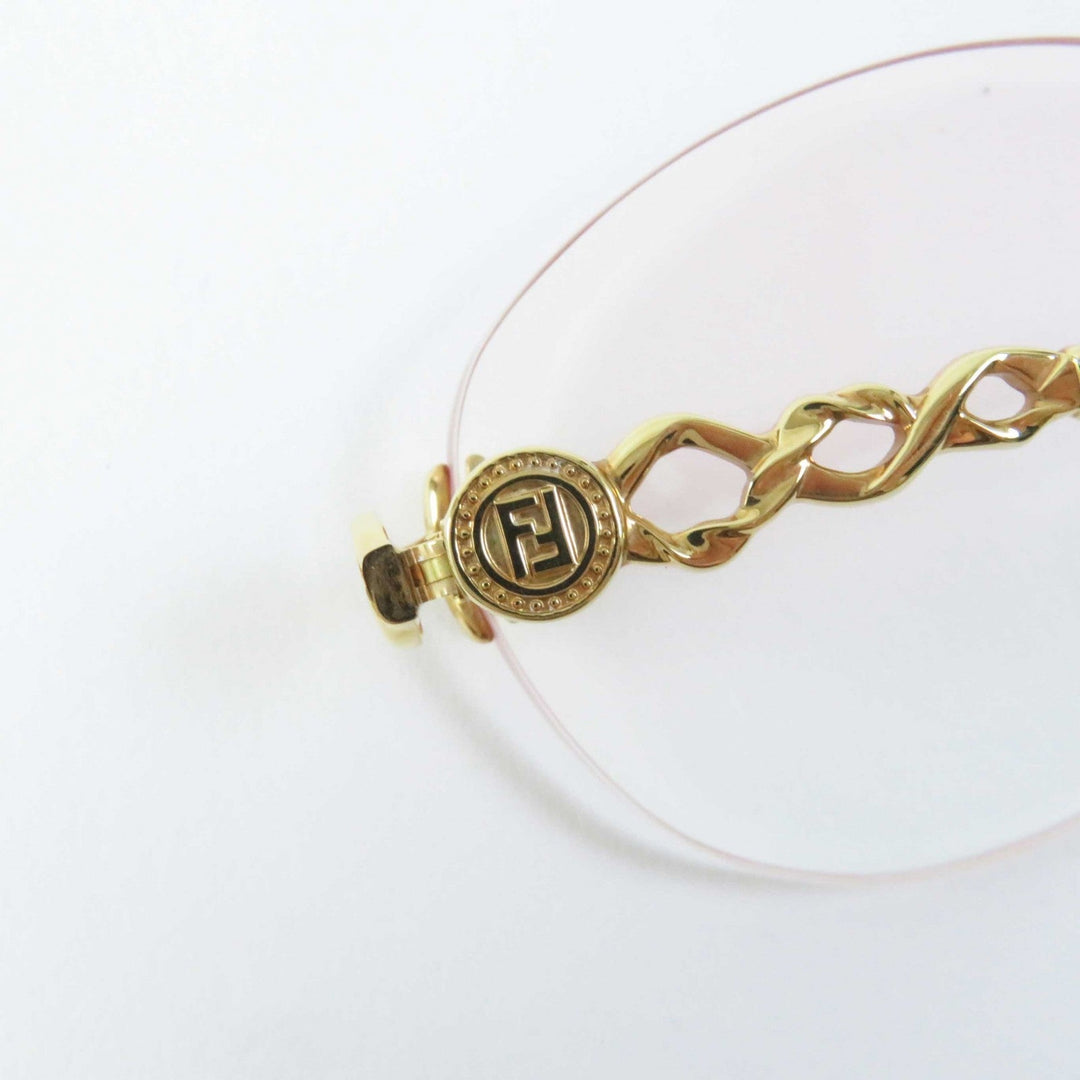 Top quality Fendi 18K Glasses Eyewear Pink Gold Women