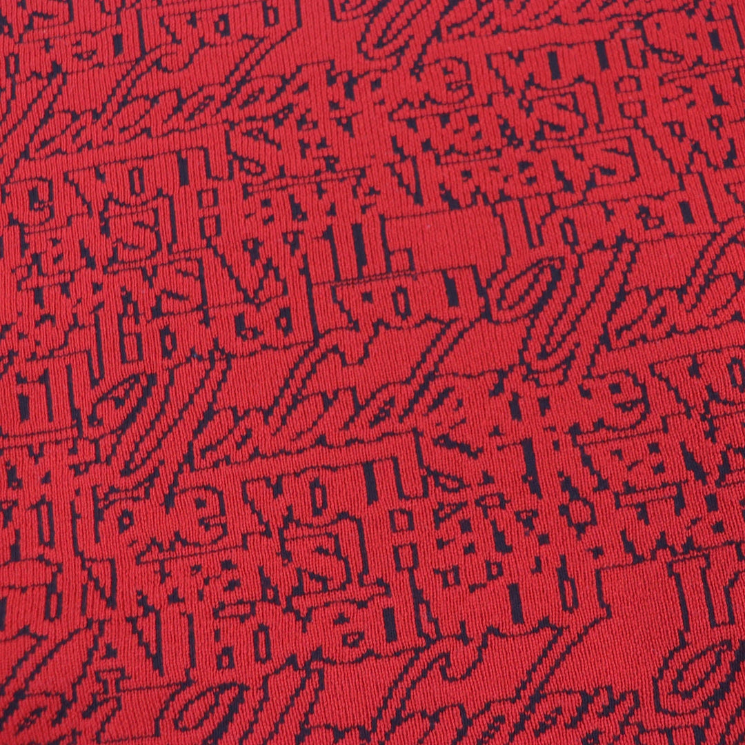 Top Quality Balenciaga Slogan Jacquard Wool Nylon Sweater XS