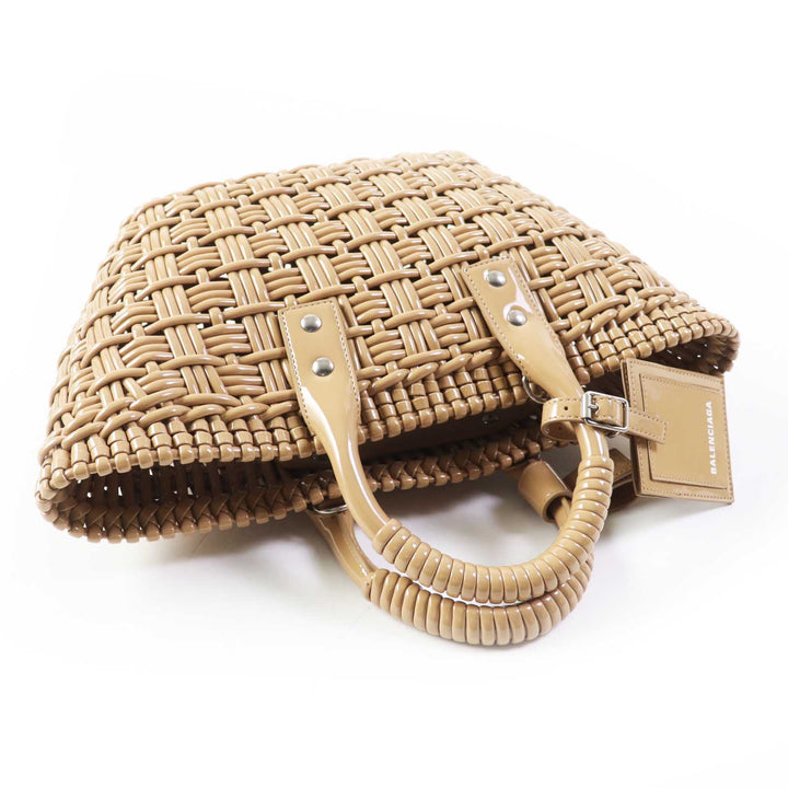Top Quality Balenciaga Bistro XS 2WAY Bucket Bag Beige