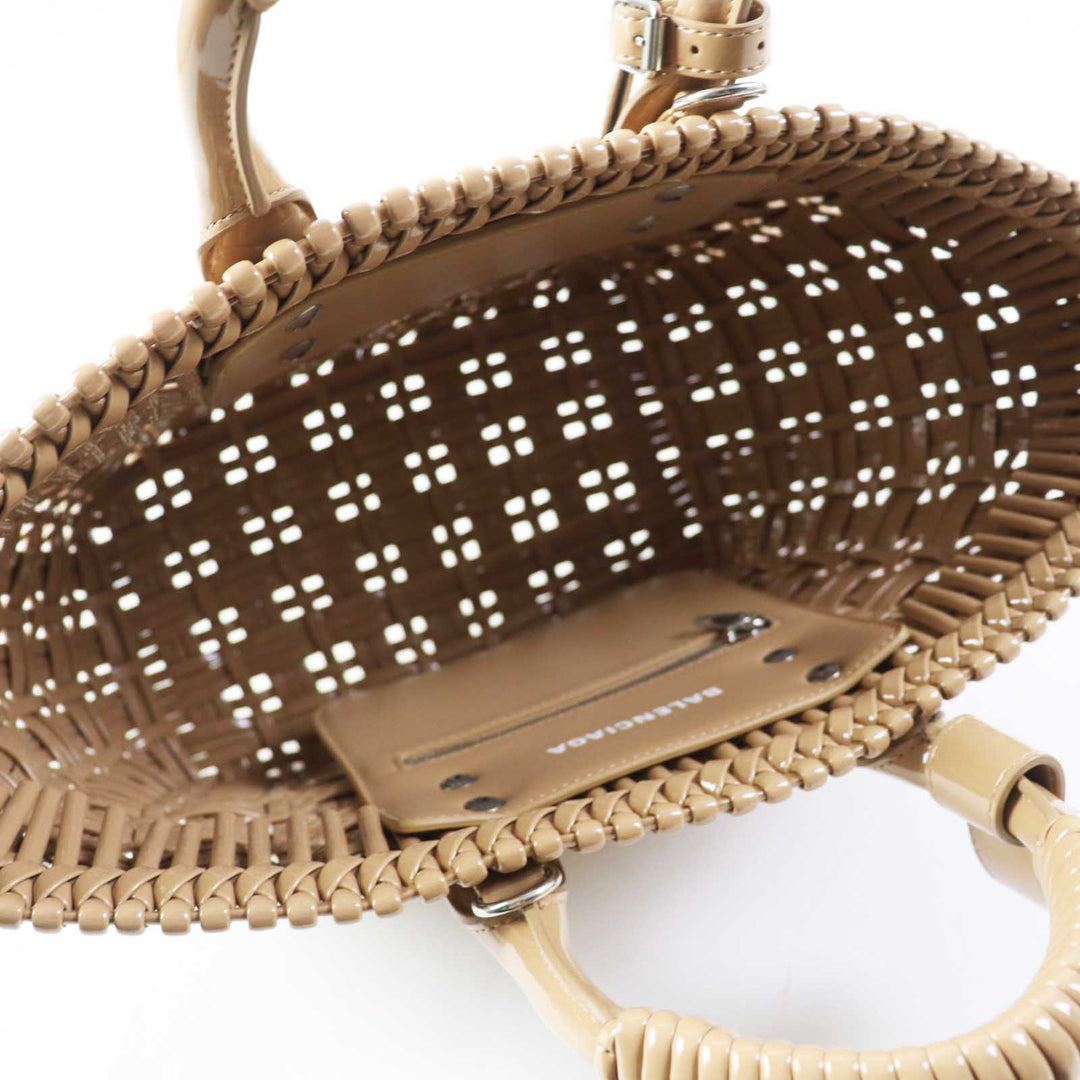 Top Quality Balenciaga Bistro XS 2WAY Bucket Bag Beige