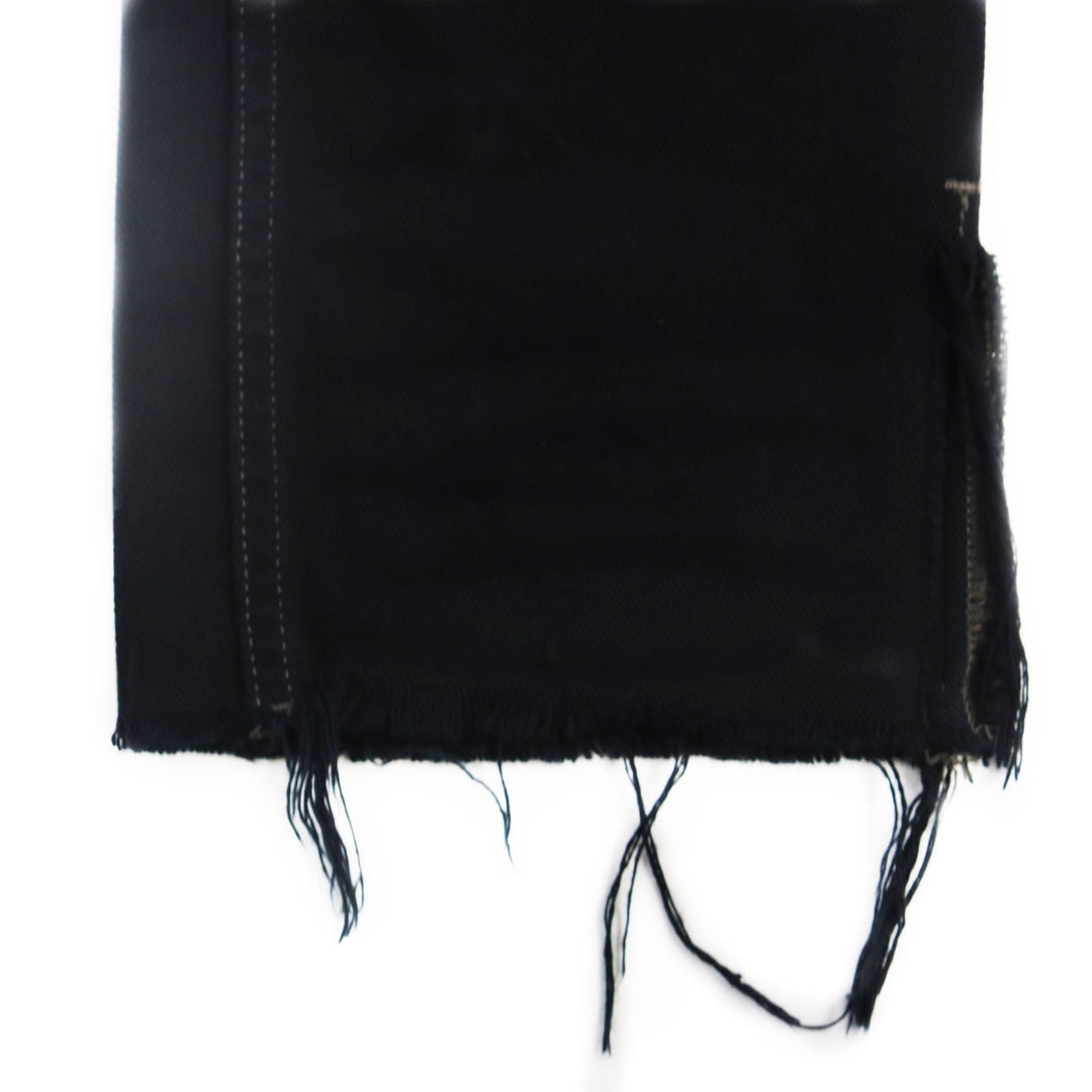 Top Quality Balenciaga Super Fitted Jeans Black 30