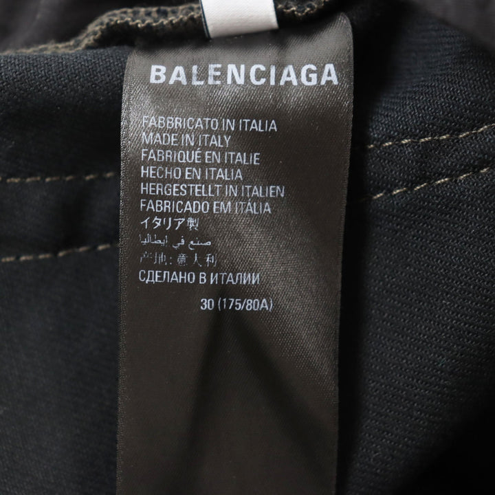 Top Quality Balenciaga Super Fitted Jeans Black 30